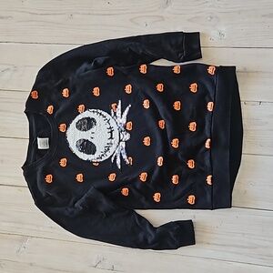 Nightmare Before Christmas Sequin Flip Sweatshirt